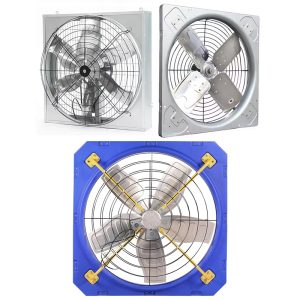 Kühlung für Rinderställe mit hängenden Ventilatoren